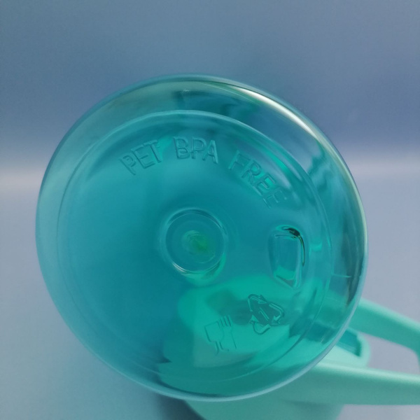 Пластиковая бутылка с трубочкой Yogger 600 мл.